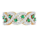 Sterling Silver Semi Mount Ring Setting Round RD Cluster 群镶mm - Syzjewelry